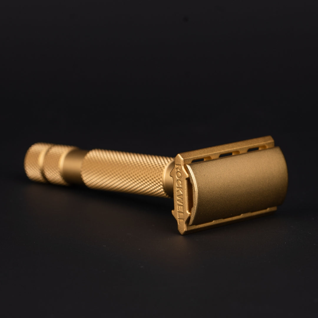 Limited Edition 24-karat Gold-plated Rockwell 6S Shave Kit