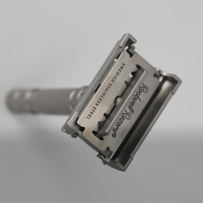 Rockwell T2 Dial Adjustable Stainless Steel Safety Razor