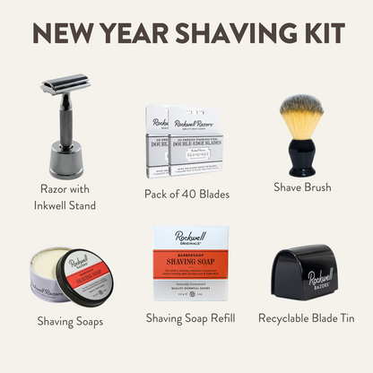 Rockwell 6C - 2025 Shave Kit with a 1-Year Supply