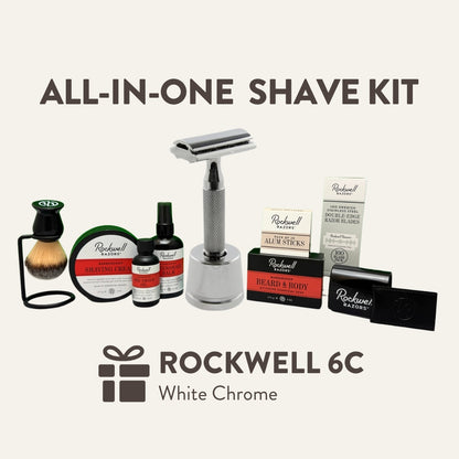 Rockwell 6C Chrome Series All-In-One Shave Kit