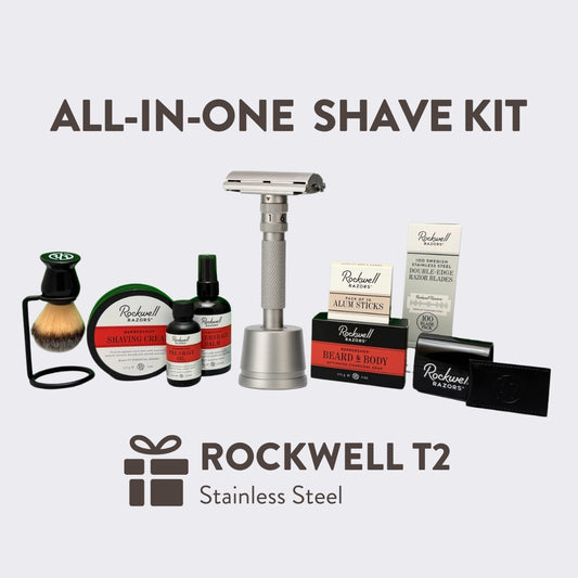 Rockwell T2 Stainless Steel All-In-One Shave Kit