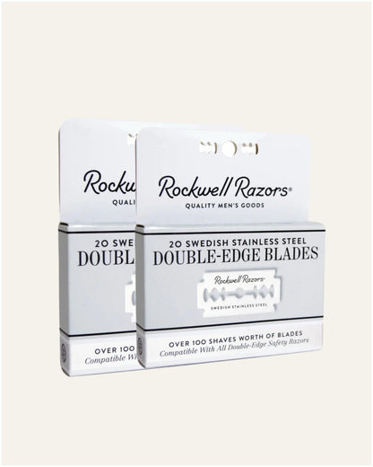 40 Razor Blades With Disposal Tin