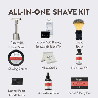 Rockwell T2 Stainless Steel All-In-One Shave Kit