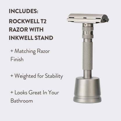 Rockwell T2 Stainless Steel All-In-One Shave Kit