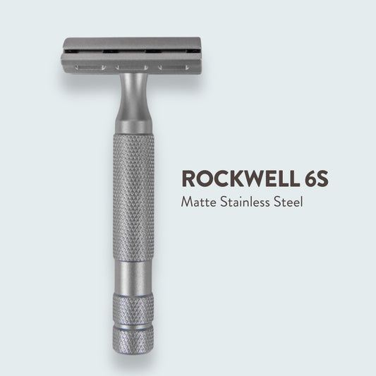 Rockwell 6S Adjustable Stainless Steel Razor