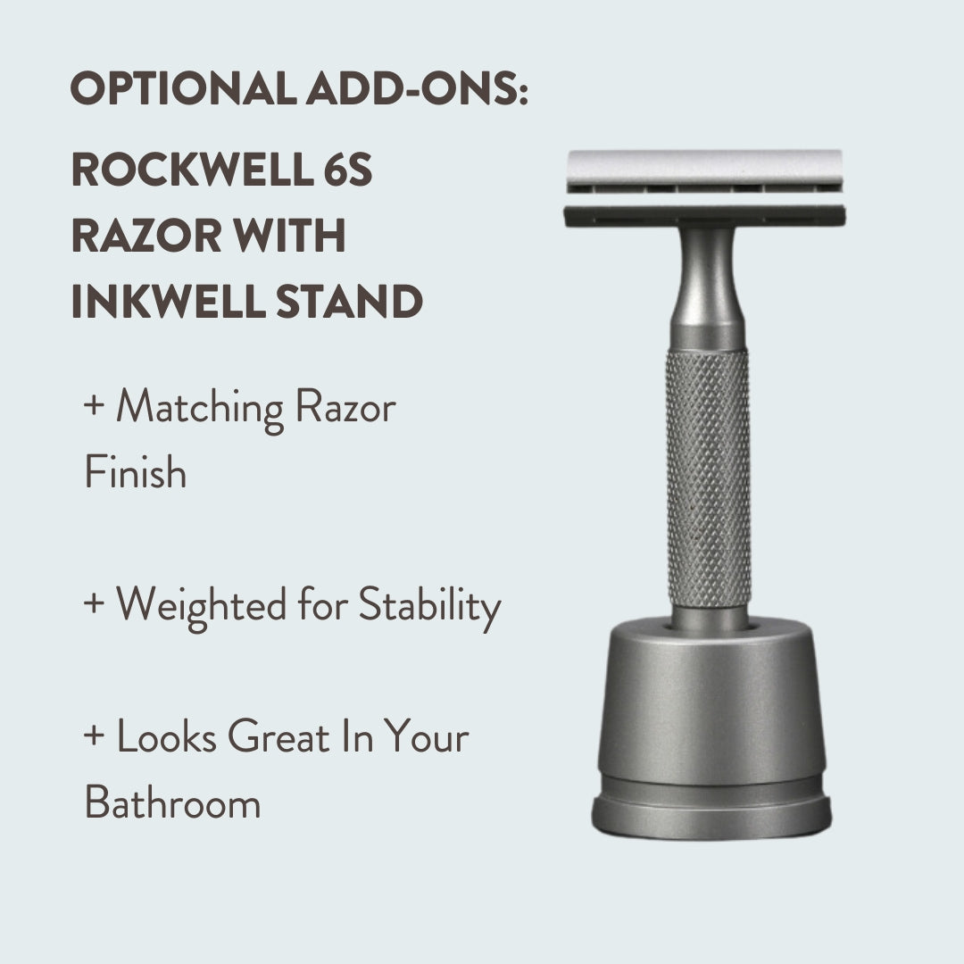 Rockwell 6S Adjustable Stainless Steel Razor