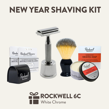 Rockwell 6C - 2025 Shave Kit with a 1-Year Supply