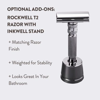 Rockwell T2 - 2025 Shave Kit with a 1-Year Supply