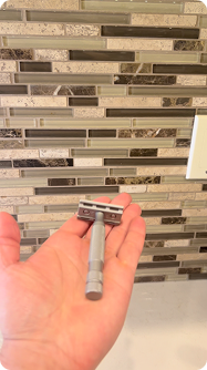 Weighted for a Safer Shave
