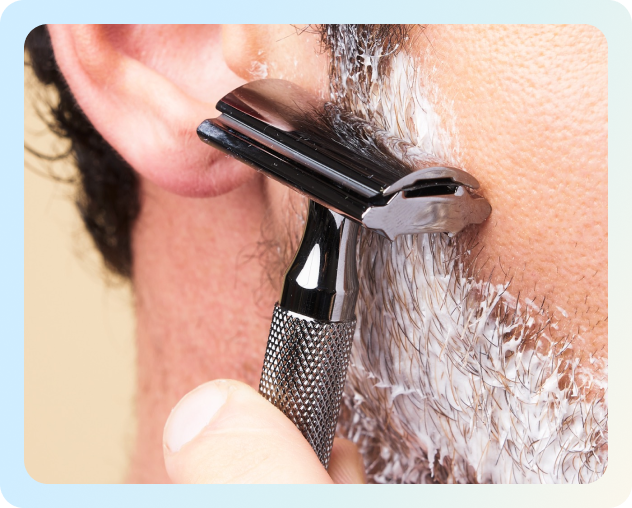 Shaving Benefit Image
