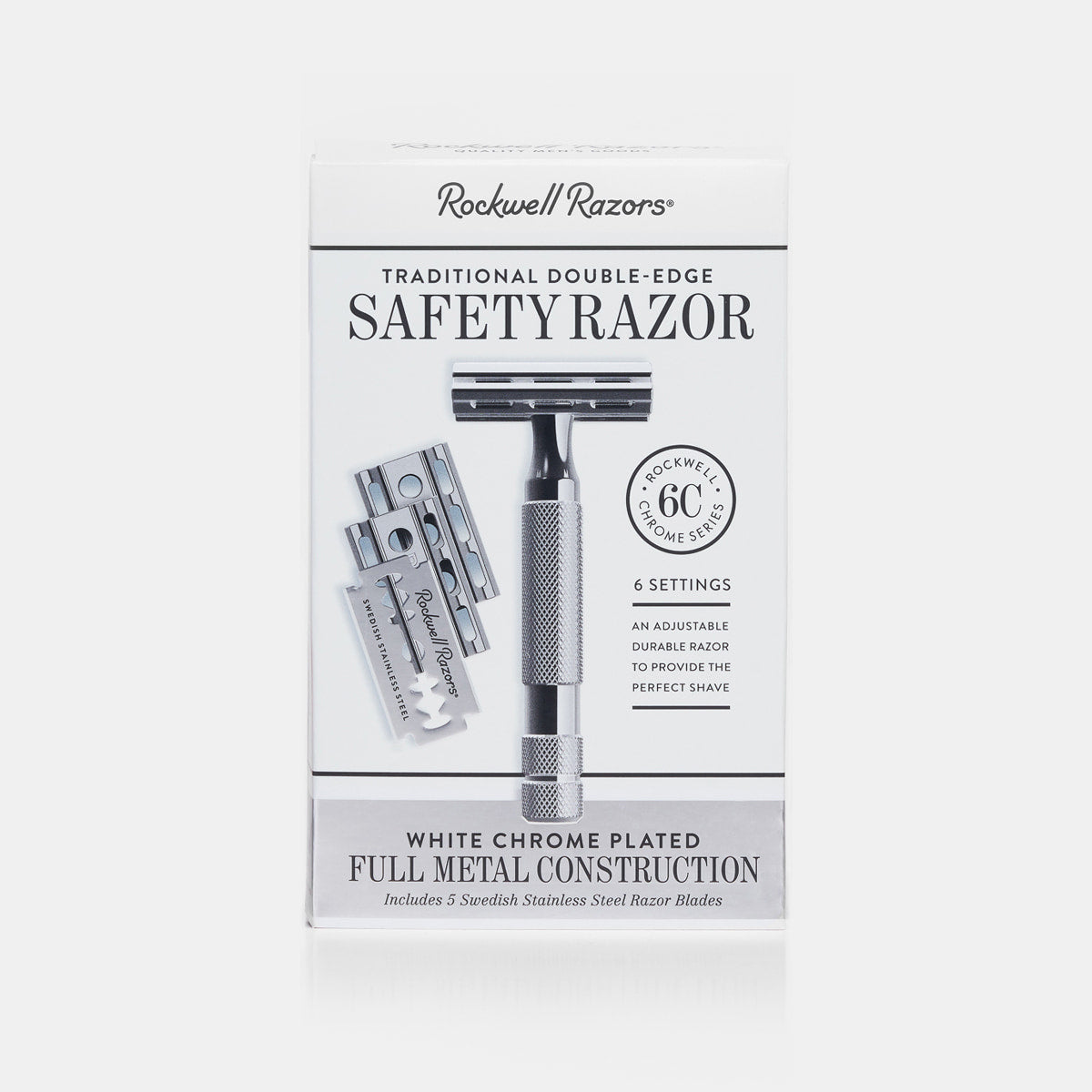 Rockwell 6C - Double Edge Safety Razor (Surkus)