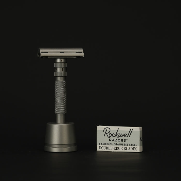 Rockwell T2 Dial Adjustable Stainless Steel Safety Razor